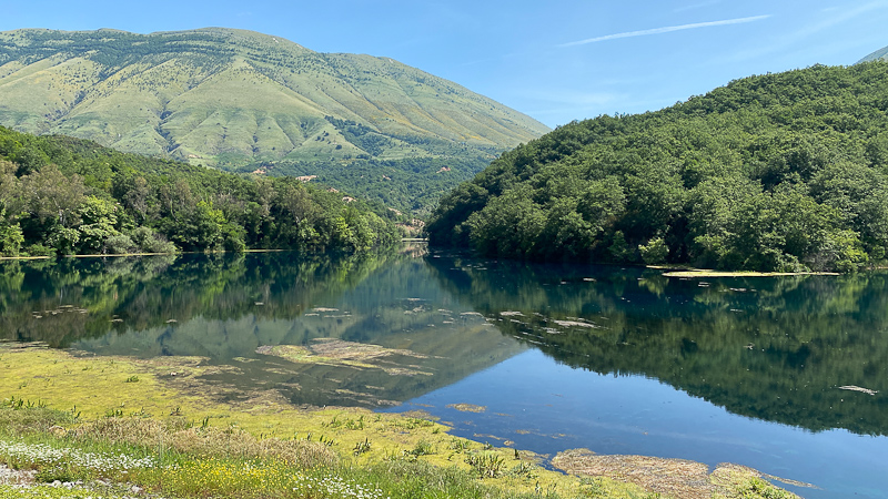 auf dem Weg zur Karstquelle