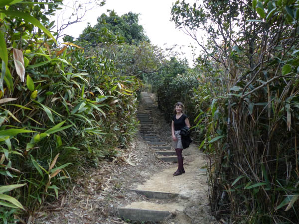 Hong Kong Aufstieg zum Violett Hill