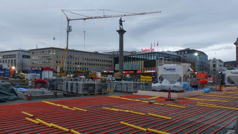 Trondheim Marktplatz