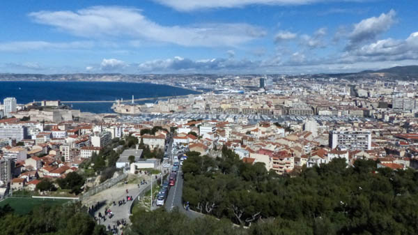 Marseille Marien-Wallfahrtskirche Notre Dame de la Garde