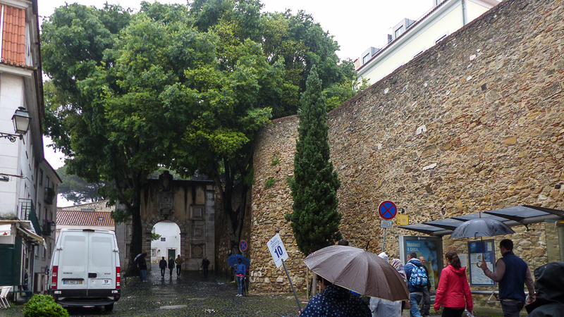 Lissabon Castelo de Sao Jorge