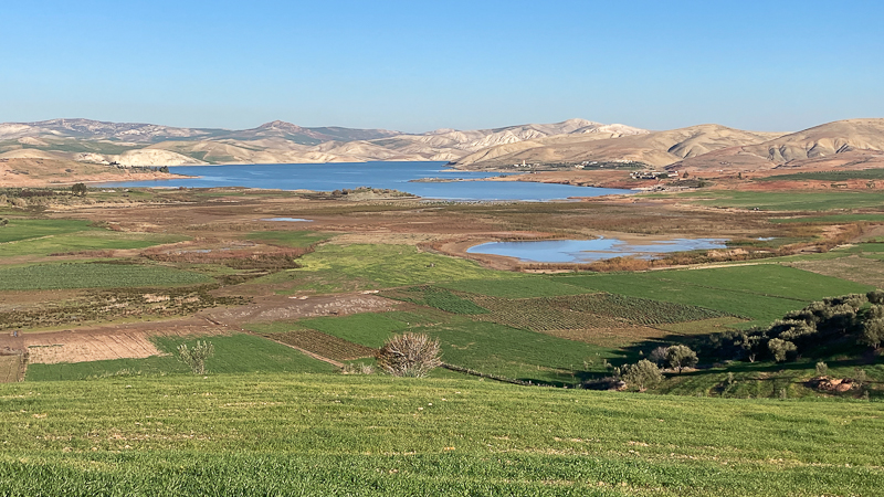 Stausee Atlasgebirge