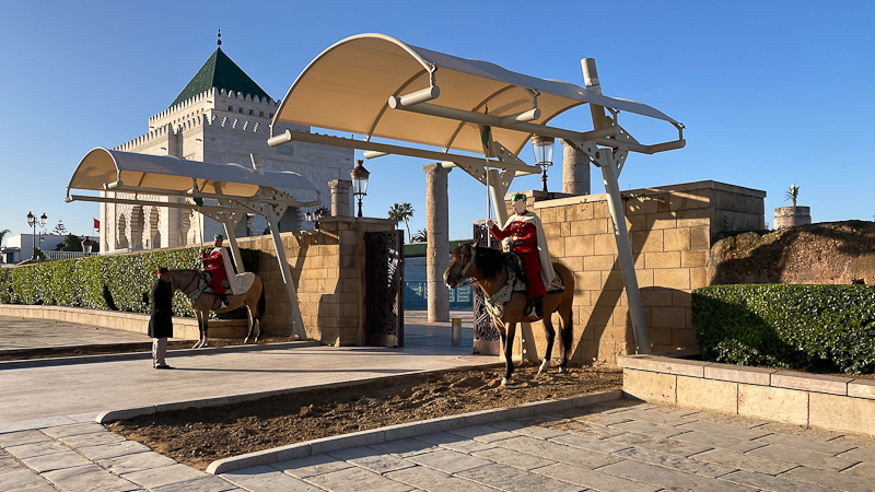 Eingang zum Hassan-Turm