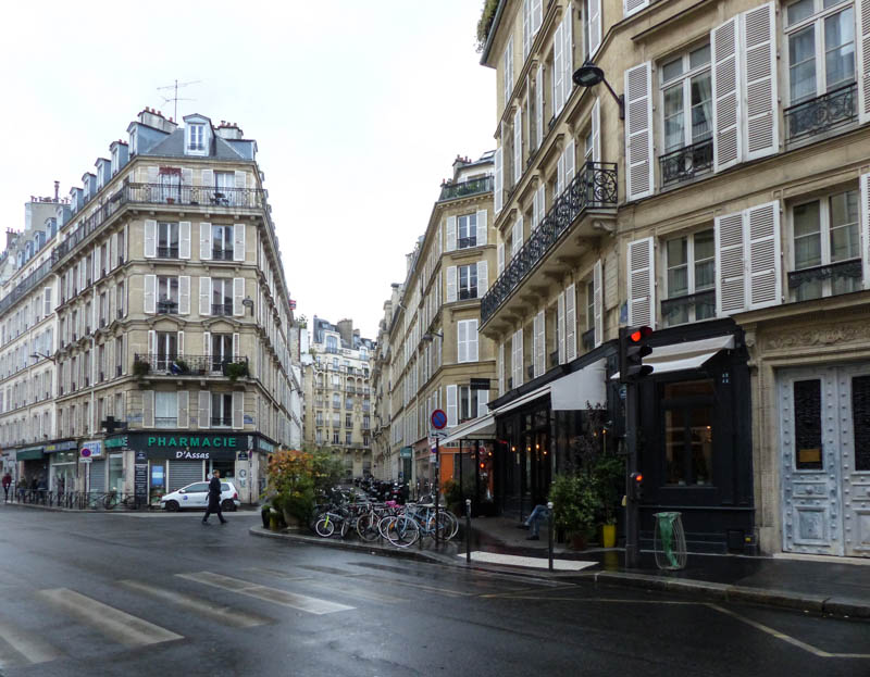 auf dem Weg zum Jardin du Luxembourg