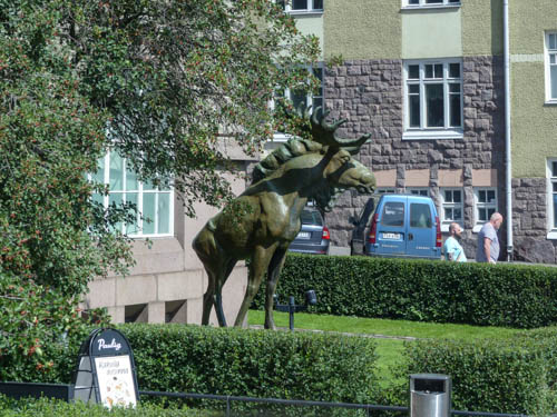 Elchstatue