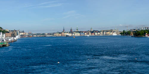 Anfahrt zum Liegeplatz