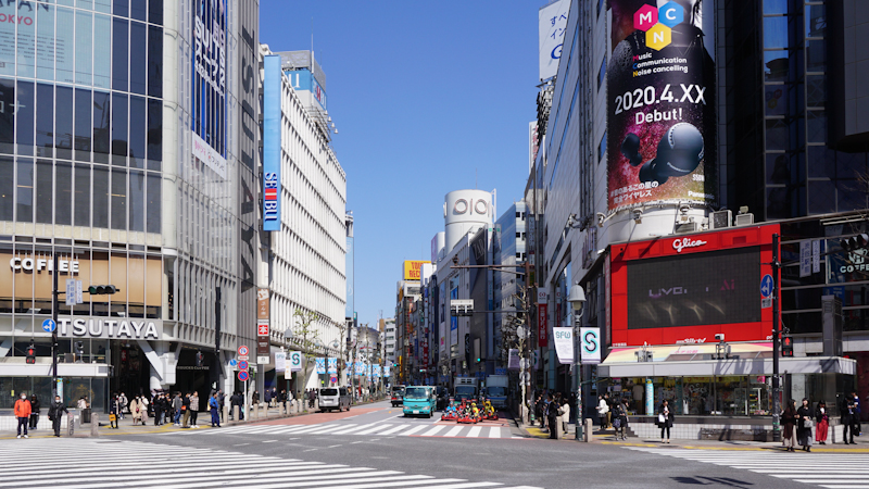 Tokyo "Alle-Gehen-Kreuzung"