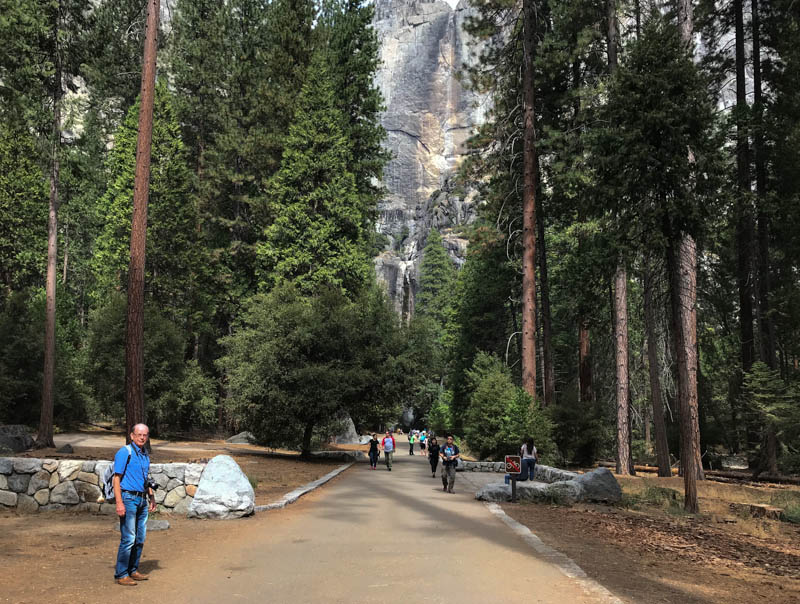 Yosemite NP Wandern im Umfeld der Lodge